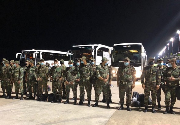 FHN-in yanğınsöndürmə qüvvələrinin əməkdaşları Türkiyəyə çatıb